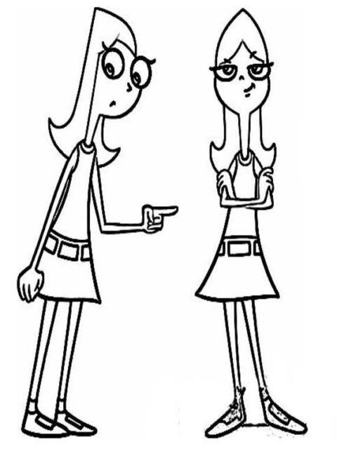 Phineas and Ferb Coloring Pages (8)