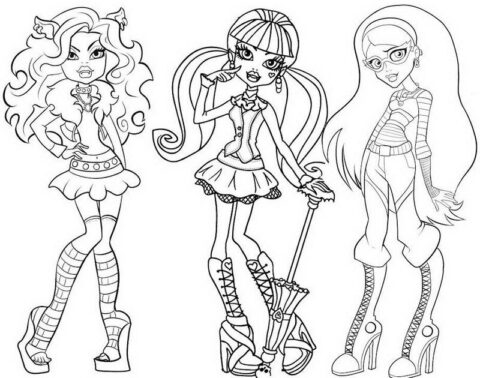 Polly Pocket Coloring Pages (1)