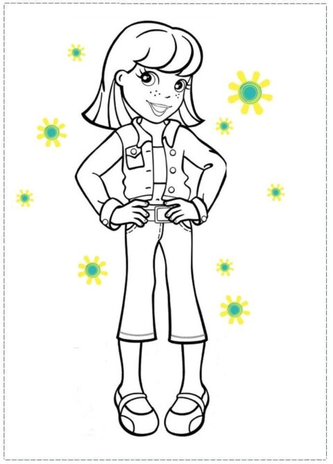 Polly Pocket Coloring Pages (6)