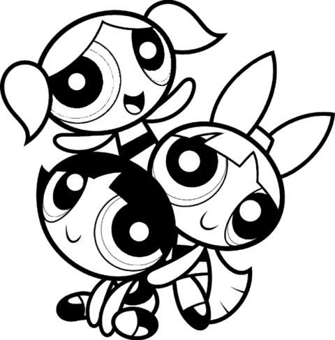 Powerpuff-Girls-Coloring-Pages
