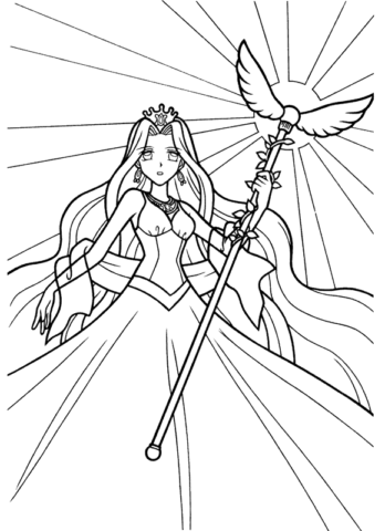 Princess Coloring Pages (15)