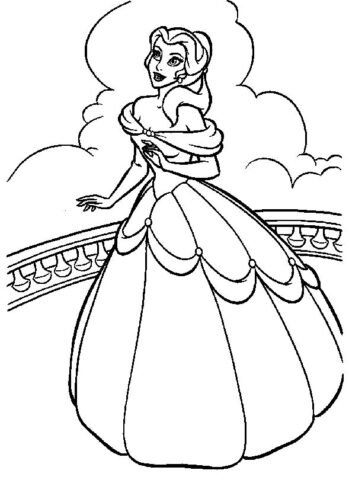 Princess Coloring Pages (2)