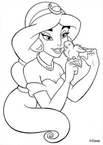 Princess Coloring Pages (3)