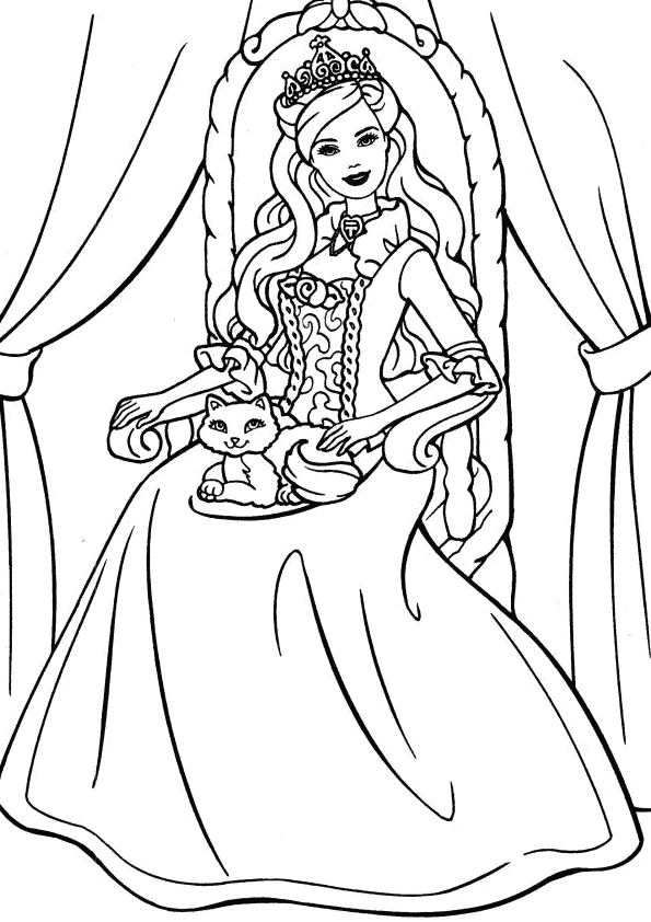 warrior princess coloring pages