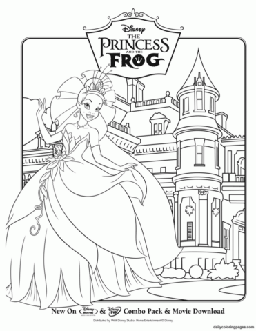 Princess Coloring Pages (5)