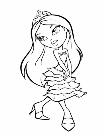 Princess Coloring Pages (8)