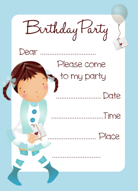 Printable Birthday Invitations (2)