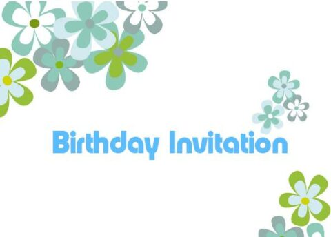 Printable Birthday Invitations (20)
