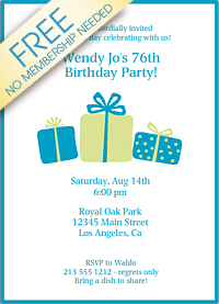 Printable Birthday Invitations (8)
