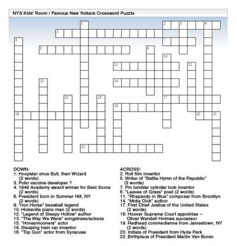 Printable Crossword Puzzles (3)