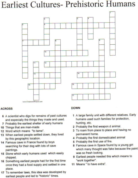 Printable Crossword Puzzles (4)