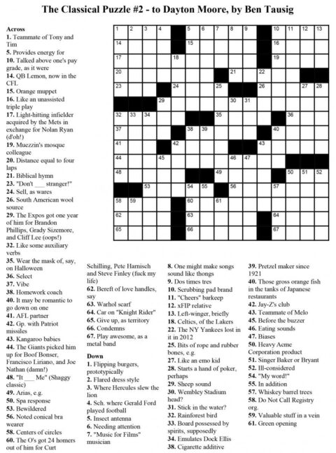 Printable Crossword Puzzles (6)