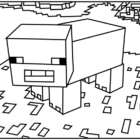 Printable Minecraft Mobs Coloring Pages. Coloring Kids - Coloring Kids