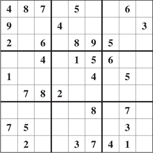 Printable Sudoku Puzzles (10)