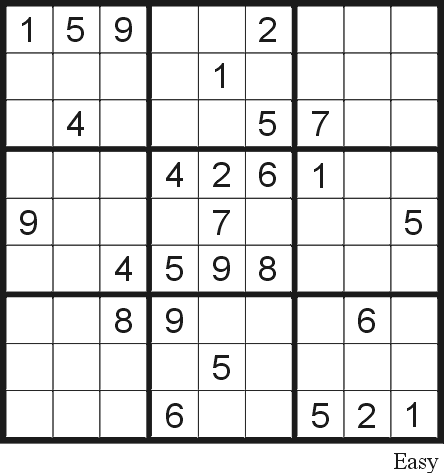 Printable Sudoku Puzzles (11)