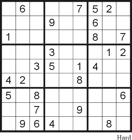 Printable Sudoku Puzzles (19)