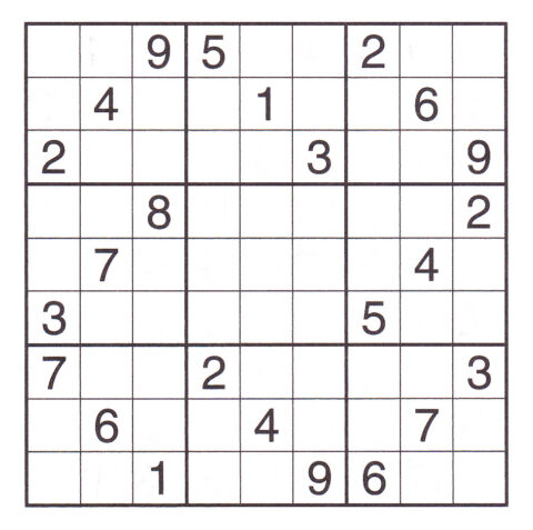 Printable Sudoku Puzzles (2)