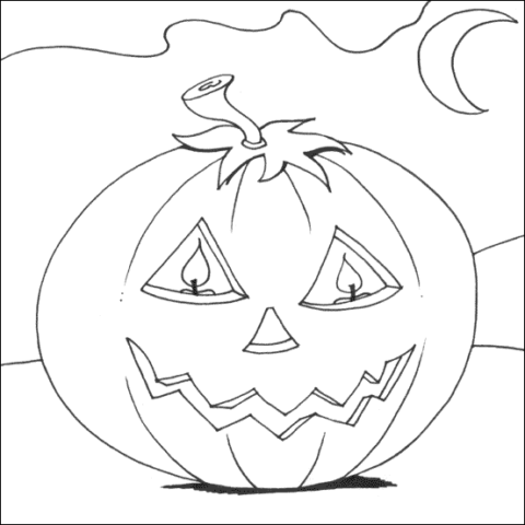 Pumpkin Coloring Pages (2)