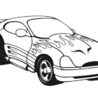 Car Coloring Pages (9) | Coloring Kids