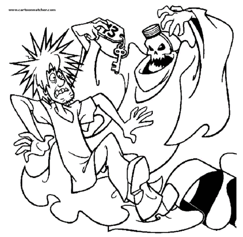 Scooby Doo Monsters Coloring Pages | New Coloring Pages For Kids