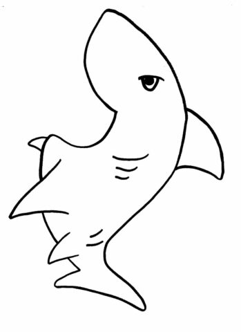 Shark Coloring Pages (11)