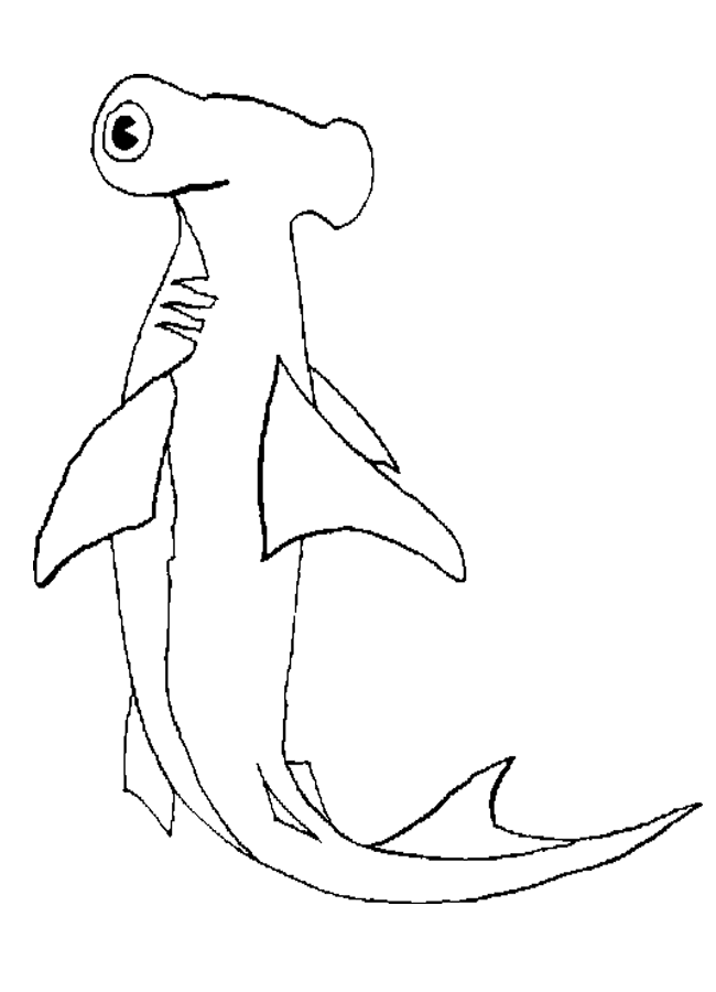 Shark Coloring Pages - Coloring Kids