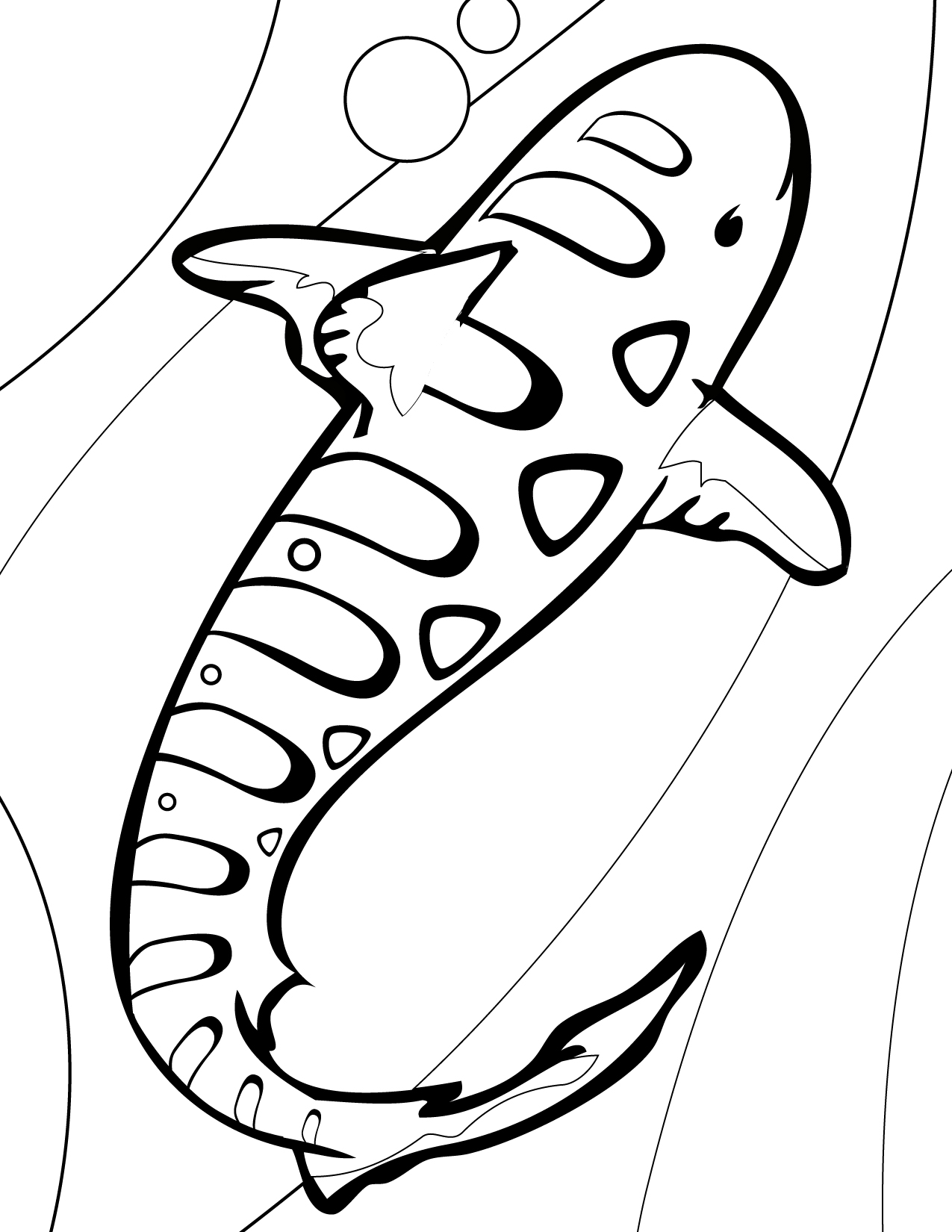 Shark Coloring Pages (18) Coloring Kids - Coloring Kids