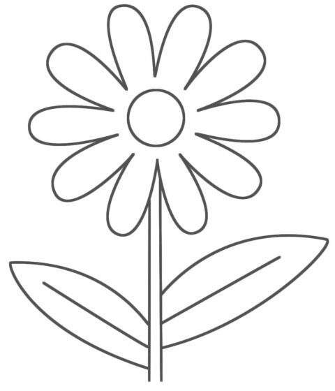 Simple Coloring Pages (5)
