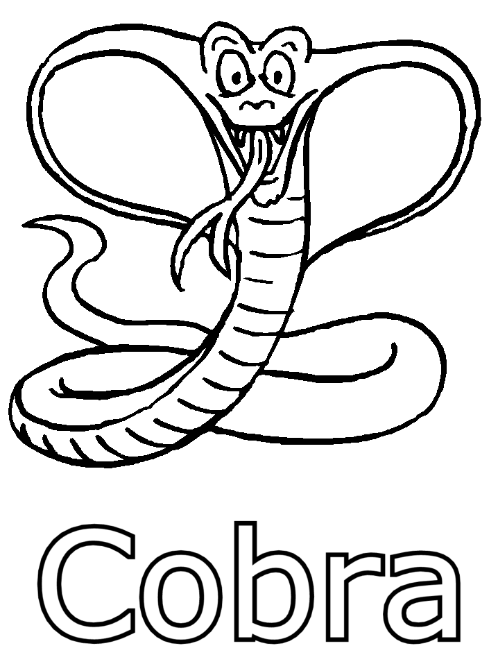 Snake Coloring Pages - Coloring Kids