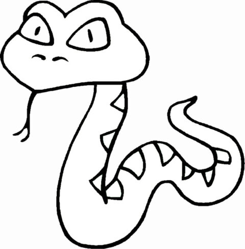 Snake Coloring Pages (15)