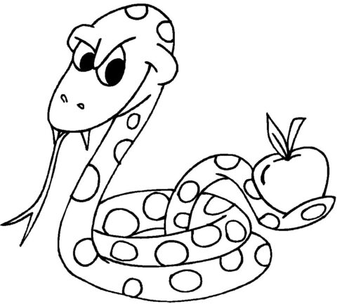 Snake Coloring Pages (2)