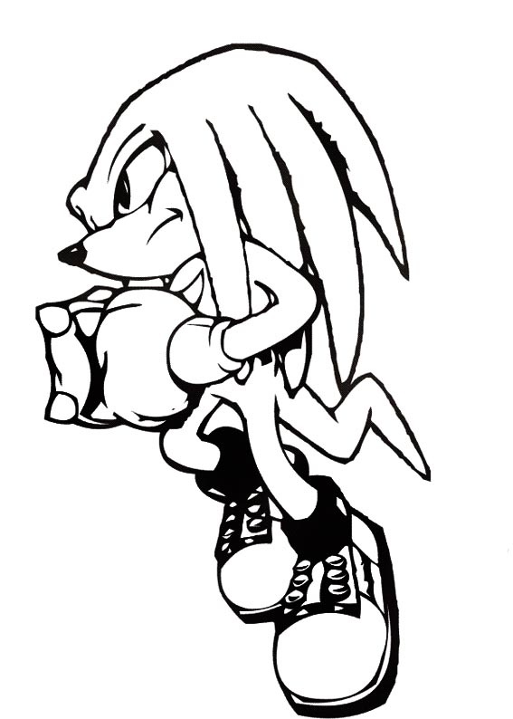 Sonic Coloring Pages (12) - Coloring Kids