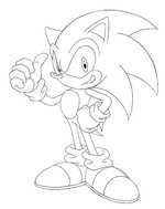 Sonic Coloring Pages (8)