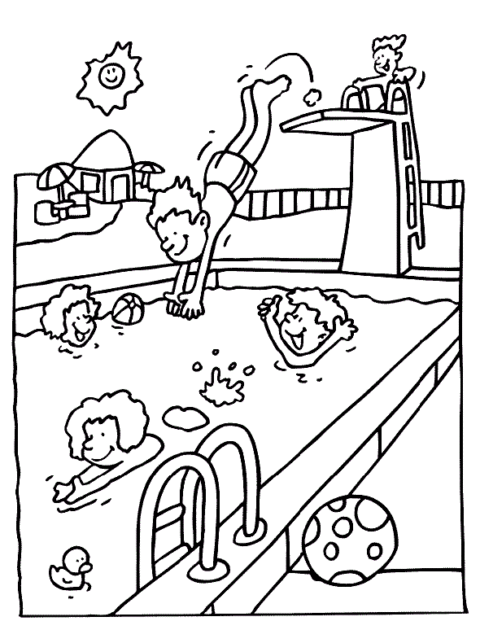 Summer Coloring Pages (10)