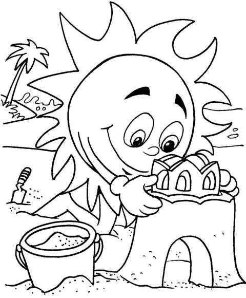 Summer Coloring Pages (5)