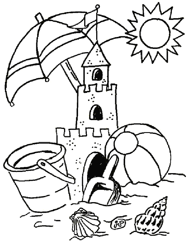 late summer coloring pages