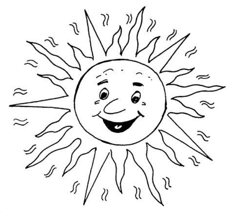 Sun Coloring Pages (14)