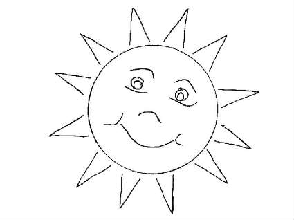 44 Cartoon Sun Coloring Pages For Free