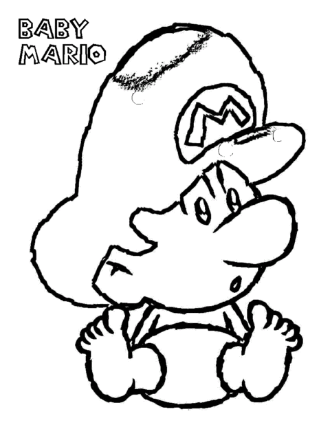 Super Mario Coloring Pages (2)