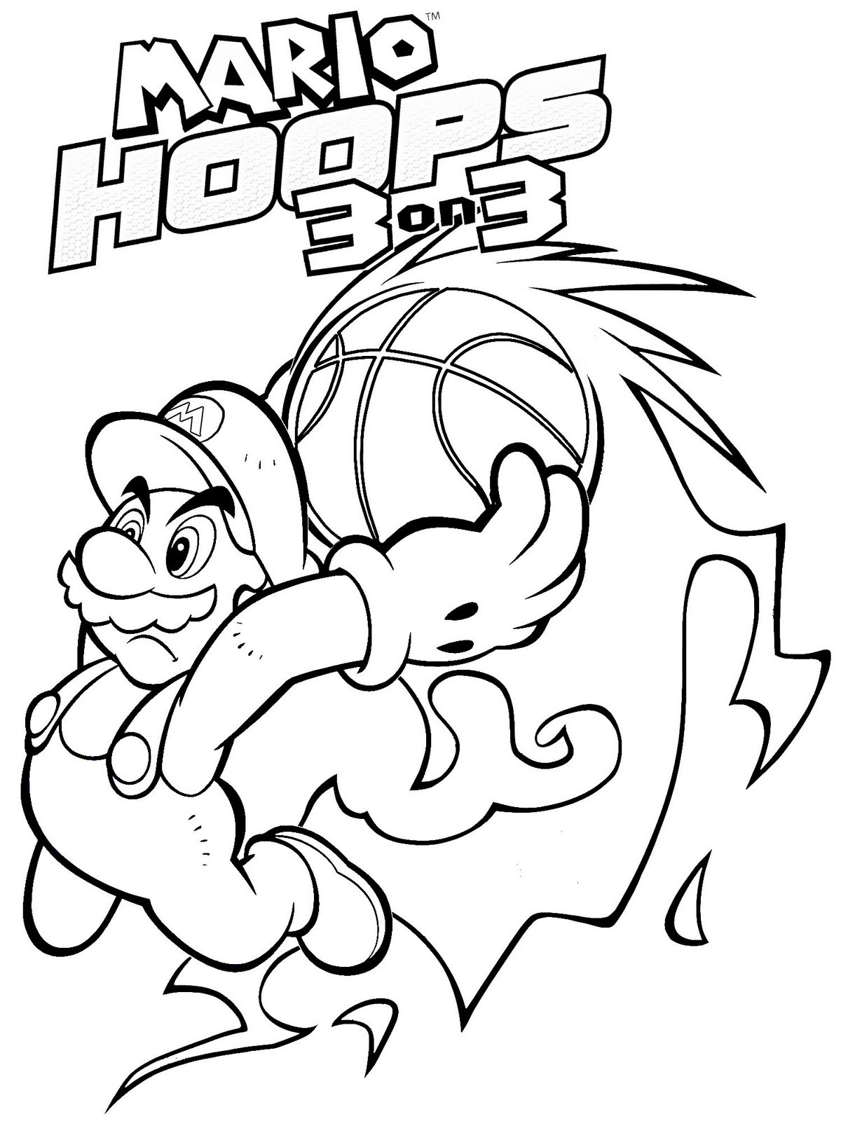Super Mario Coloring Pages (2) - Coloring Kids