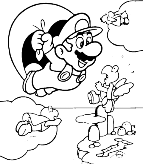 Super Mario Coloring Pages (5)