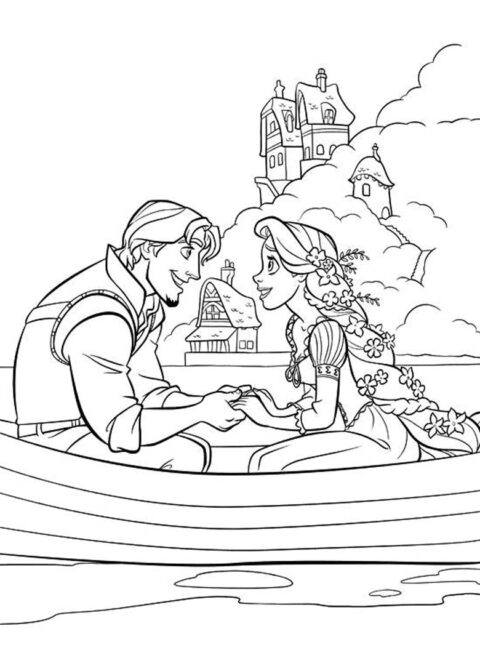 Tangled Coloring Pages (10)