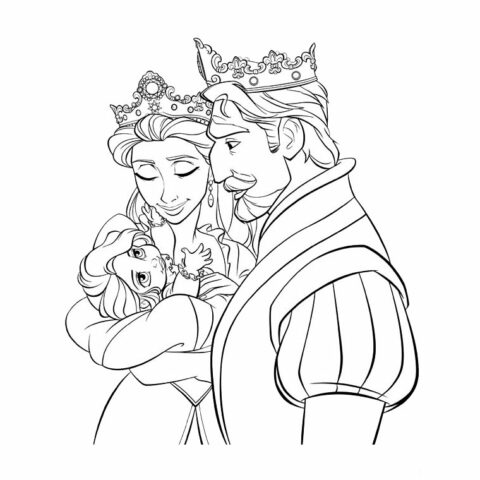 Tangled Coloring Pages (18)