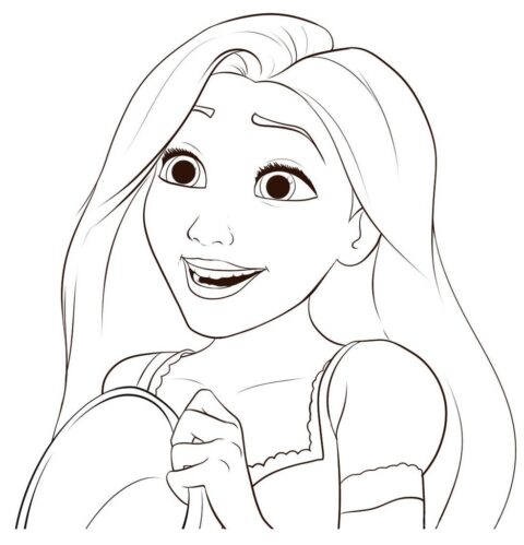 Tangled Coloring Pages (6)