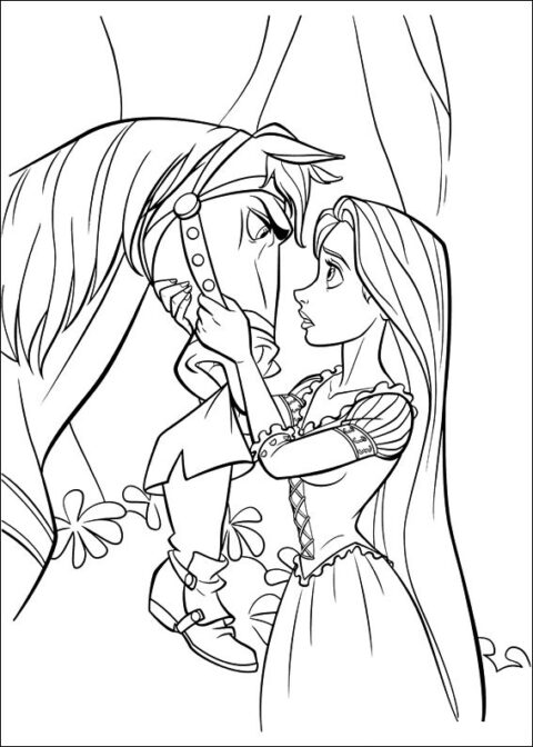 Tangled Coloring Pages (9)