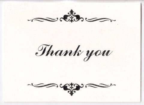 Thank You Cards (6)
