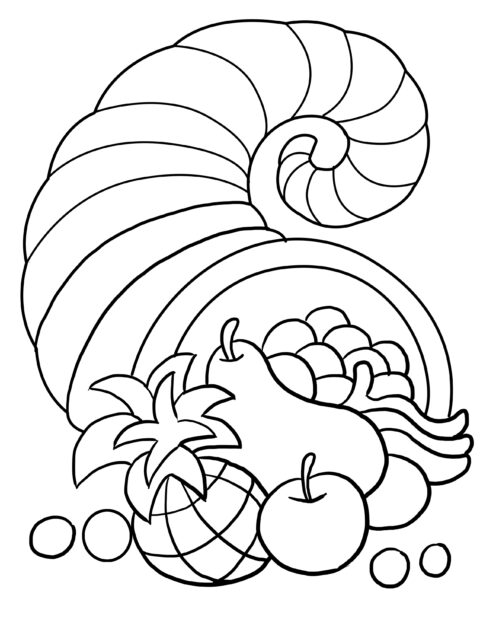 Thanksgiving Coloring Pages (1)