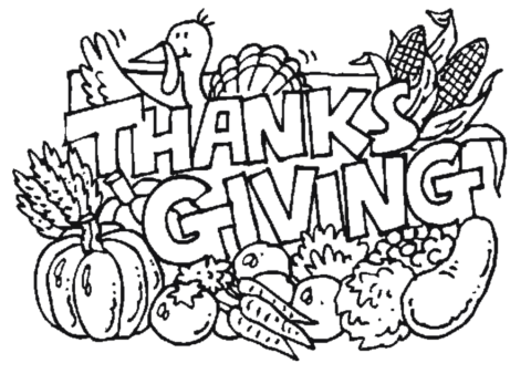 Thanksgiving Coloring Pages (2)
