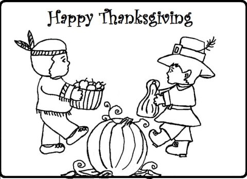 Thanksgiving Coloring Pages (3)