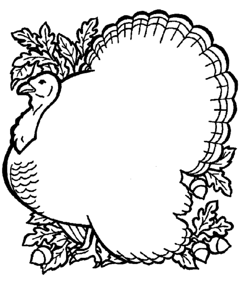 Thanksgiving Coloring Pages, Free Printable Pictures and Sheets